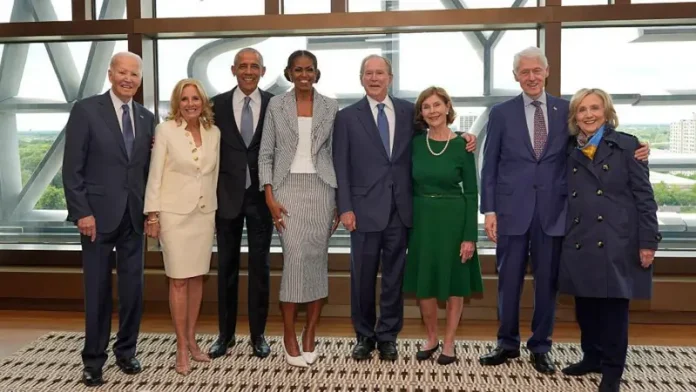 Las imágenes de la inauguración repleta de estrellas del Centro Presidencial Obama en Chicago