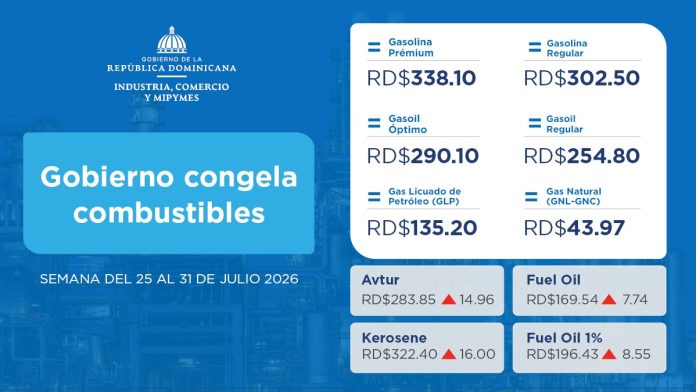 Gobierno congela combustibles Gobierno congela combustibles