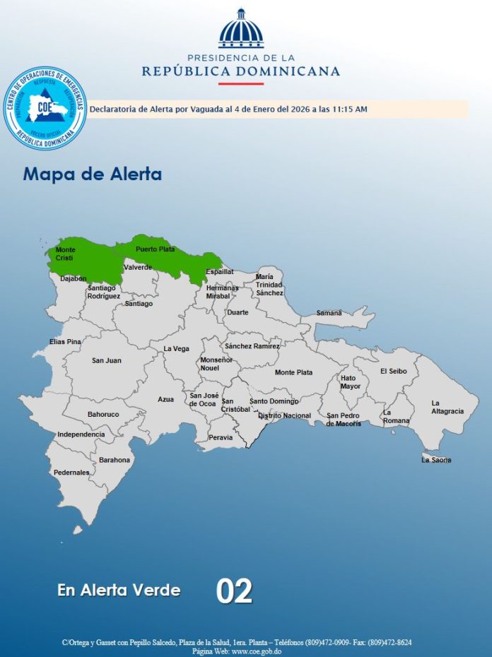 De acuerdo con el boletín del Instituto Nacional de Meteorología (INDOMET), se espera que durante el transcurso de la noche de hoy aumente significativamente la humedad y la inestabilidad sobre el territorio nacional.