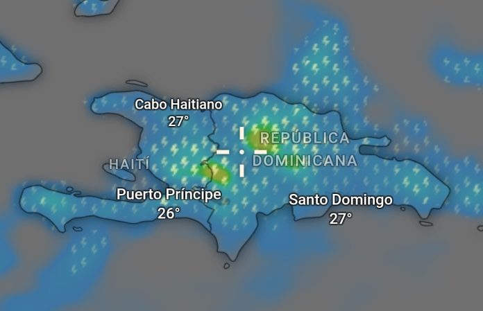 Persistirán los aguaceros, tormentas eléctricas y ráfagas de viento por incidencia de una vaguada