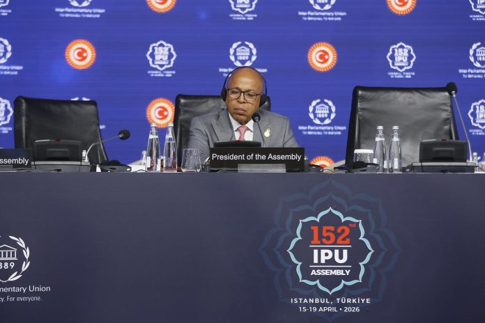 Alfredo Pacheco preside 152.ª Asamblea de la Unión Interparlamentaria (UIP) en Estambul, Turquía