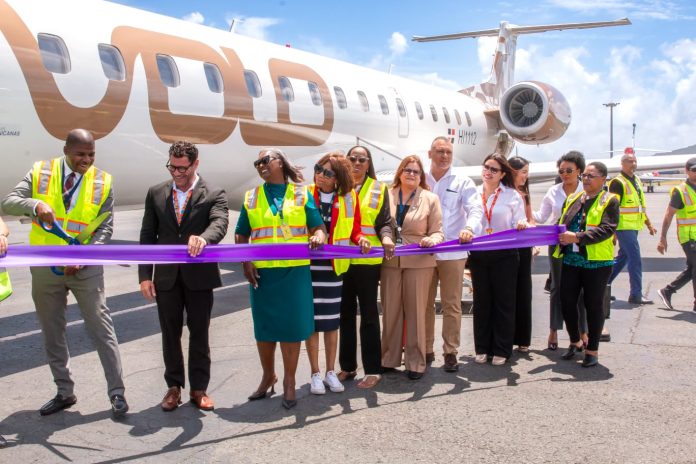 Sunrise Airways Dominicana se enorgullece de celebrar el Lanzamiento de su nuevo servicio aéreo regional que conecta Santo Domingo con Tórtola, Reforzando su compromiso con una conectividad más sólida en el Caribe. Fundada en 2012, Sunrise Airways ha desarrollado constantemente una red aérea regional que Conecta capitales e islas del Caribe que comparten vínculos económicos, culturales y turísticos Comunes. Sunrise Airways Dominicana SRL está certificada desde 2019. Desde su creación, la aerolínea ha transportado a casi 1,85 millones de pasajeros a destinos como, Santo Domingo, La Habana, Santiago de Cuba, Holguín, Camagüey, Guadalupe, Puerto Príncipe, Cap-Haïtien, Les Cayes, Jérémie, Panamá, Miami, Fort Lauderdale, Boston, Providenciales y Saint Martin. Como parte de su expansión hacia el Caribe Oriental lanzada en abril de 2024, Sunrise Airways ahora conecta Antigua, Saint Kitts, Dominica y Santa Lucía, respaldando la visión de la Aerolínea de una región más integrada bajo su concepto “Un Caribe”.