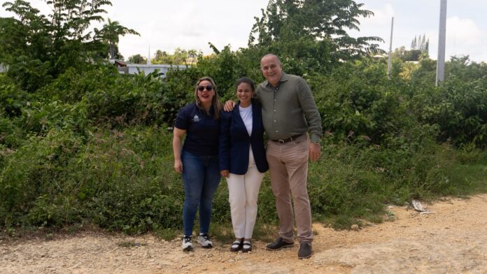Senador Alexis Victoria dona terreno a Supérate para construcción de Centro de Acogida para envejecientes en Nagua